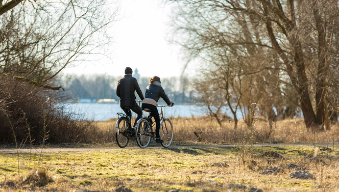 Cycling through het Gooi Hotel Hilversum - de Witte Bergen