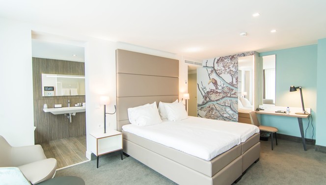 Comfort kamer met bubbelbad Hotel Hilversum De Witte Bergen